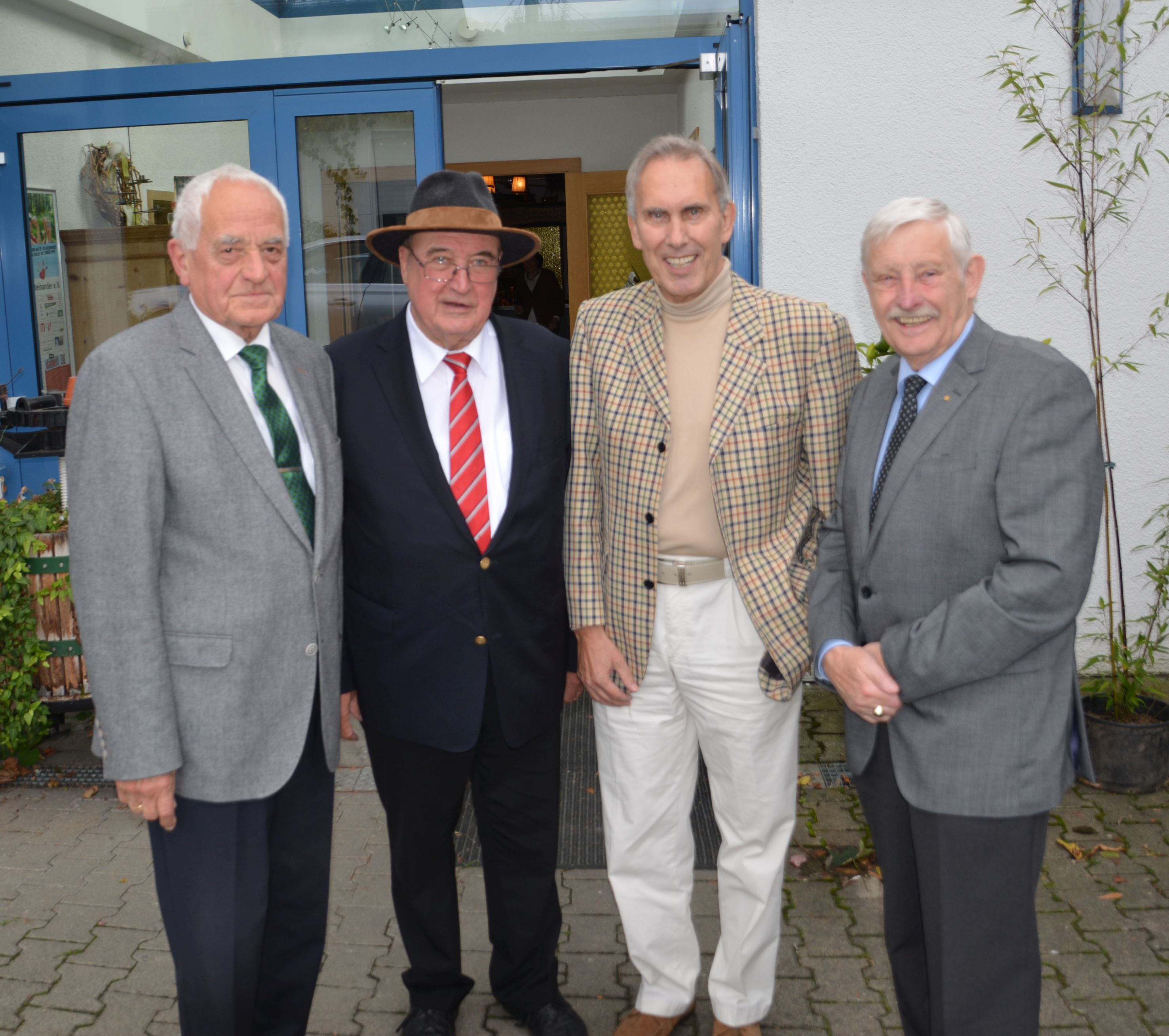 Hans-W. Damke, Prof. Wolfgang von Stetten, Dr. Gnter Zecher und Claus Bernhold